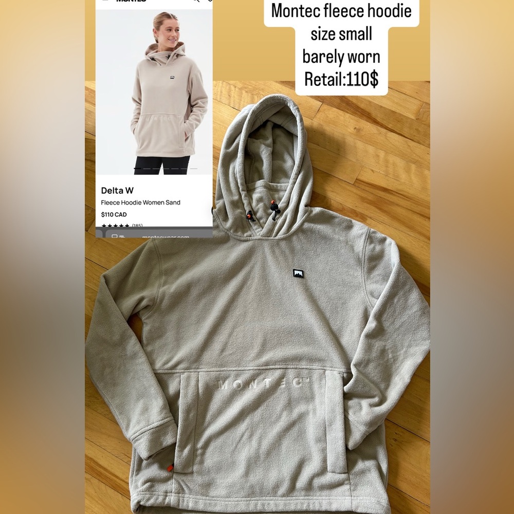 Montec Women's Sand Fleece Hoodie